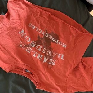Cropped Harley Tee